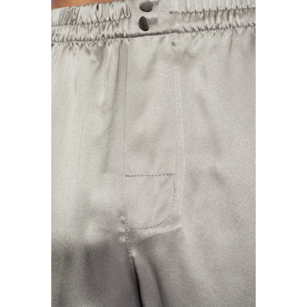Dolce & Gabbana Katoenen shorts Gray Heren