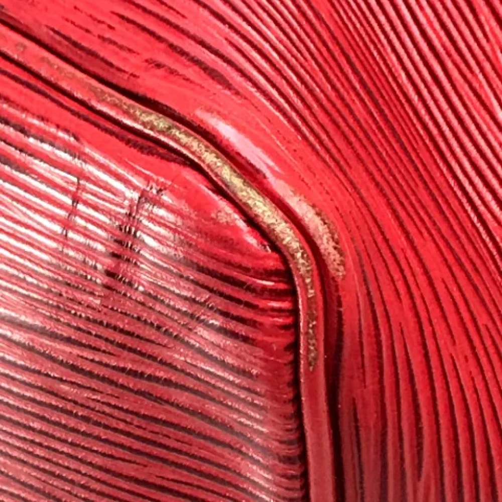 Louis Vuitton Vintage Pre-owned Leather louis-vuitton-bags Red Dames