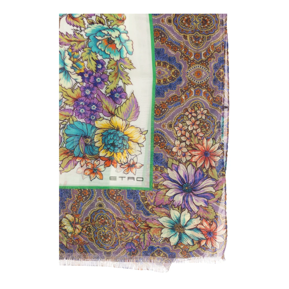 ETRO Zijden sjaal Multicolor Dames