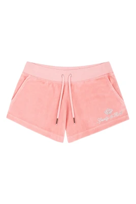 Script Velour Shorts