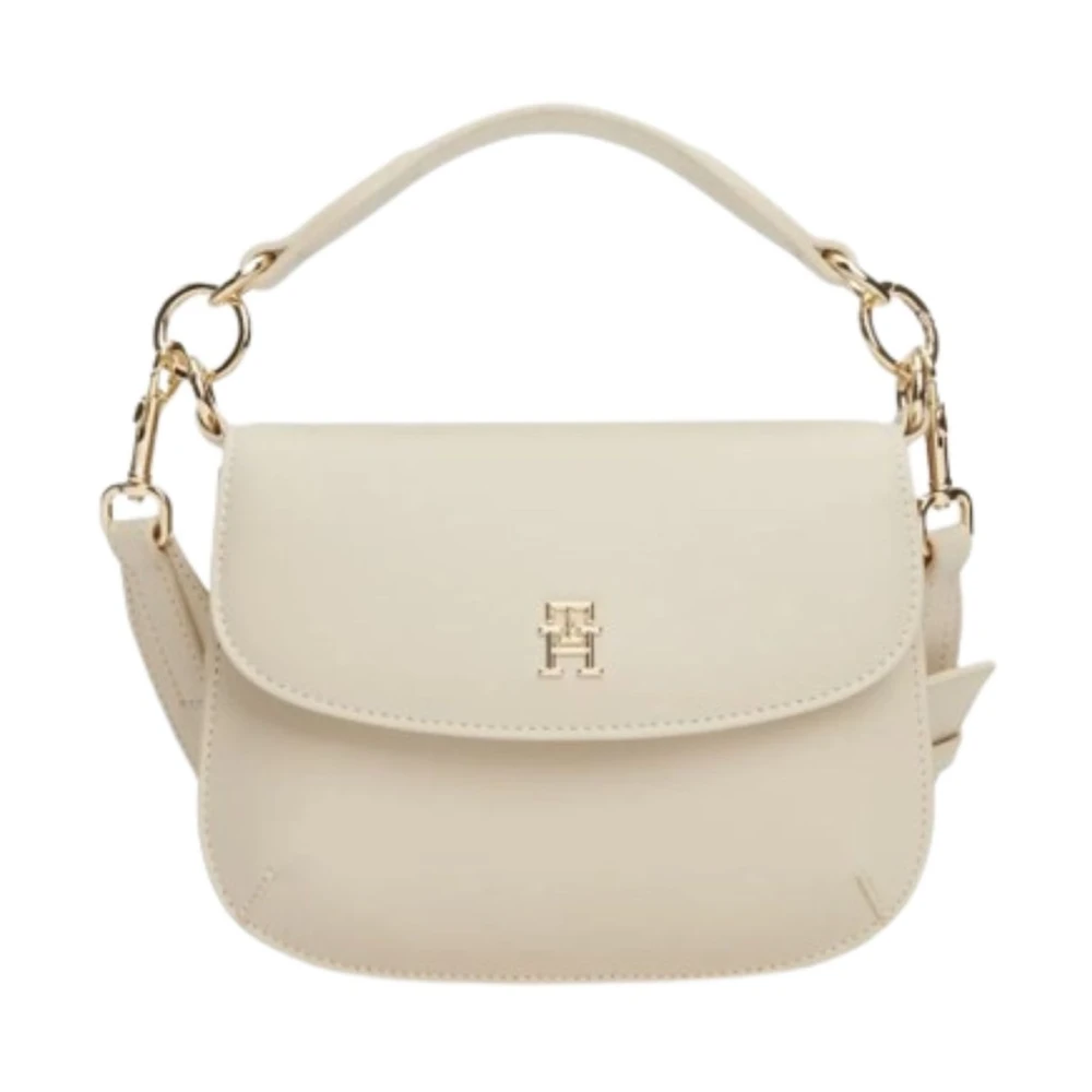 Tommy Hilfiger Stijlvolle Crossover Dames Tas Beige Dames