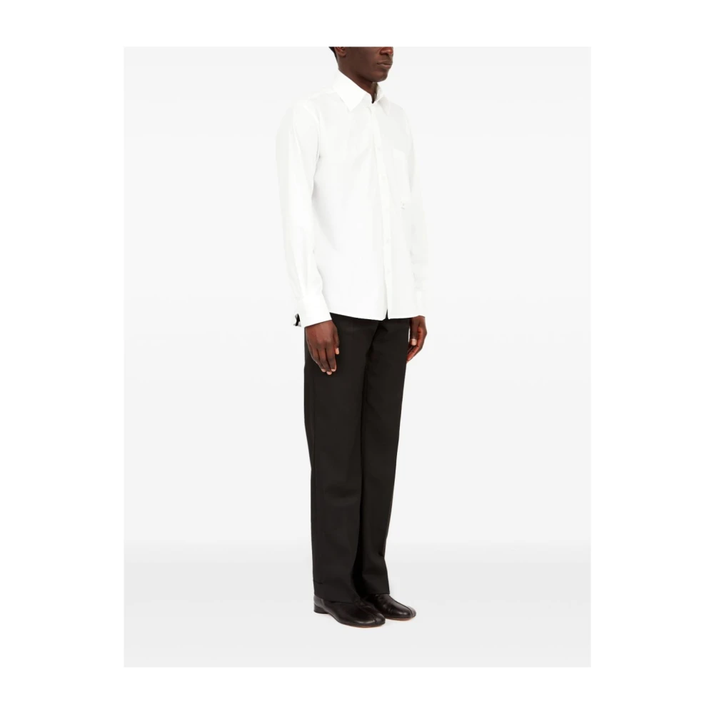 MM6 Maison Margiela Wit Overhemd van Katoen White Heren