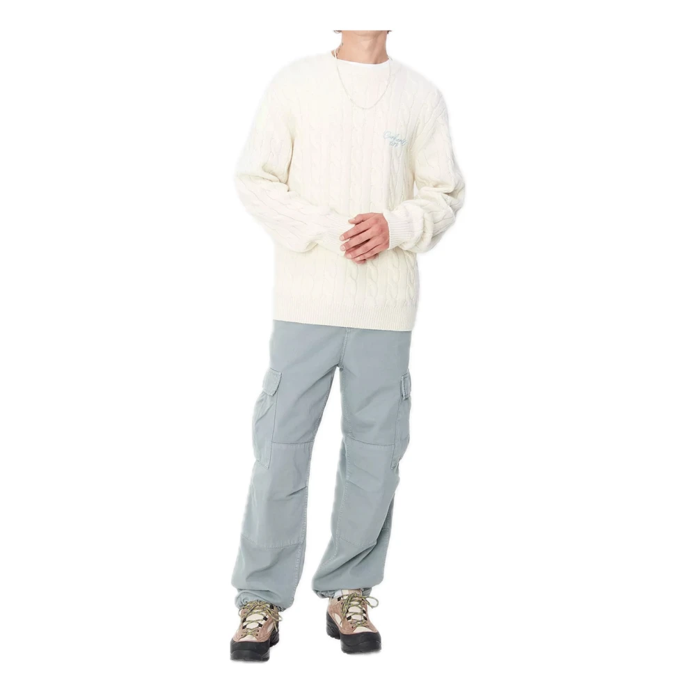 Carhartt WIP Cargo Broek met Militaire Stijl Gray Heren