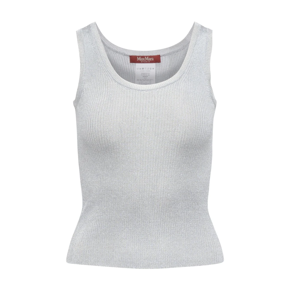 Tops > Sleeveless Tops - - Max Mara Studio - Modalova