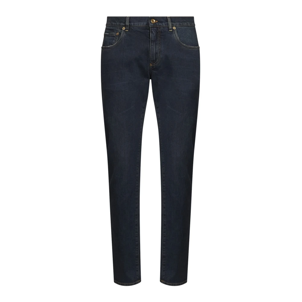 Dolce & Gabbana Blue Slim Fit Jeans, Male, M, Slim-Fit Jeans