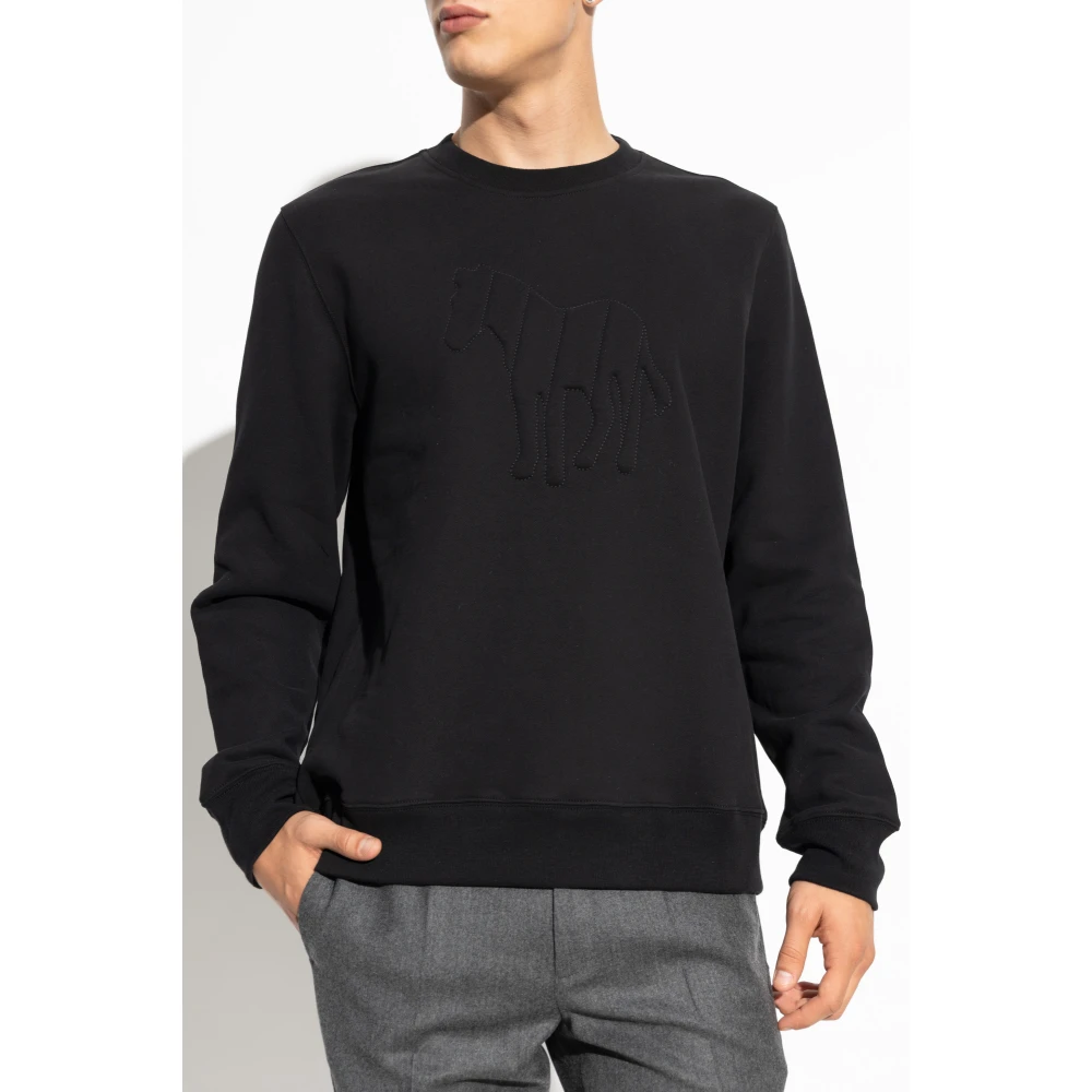 PS By Paul Smith Katoenen sweatshirt Black Heren