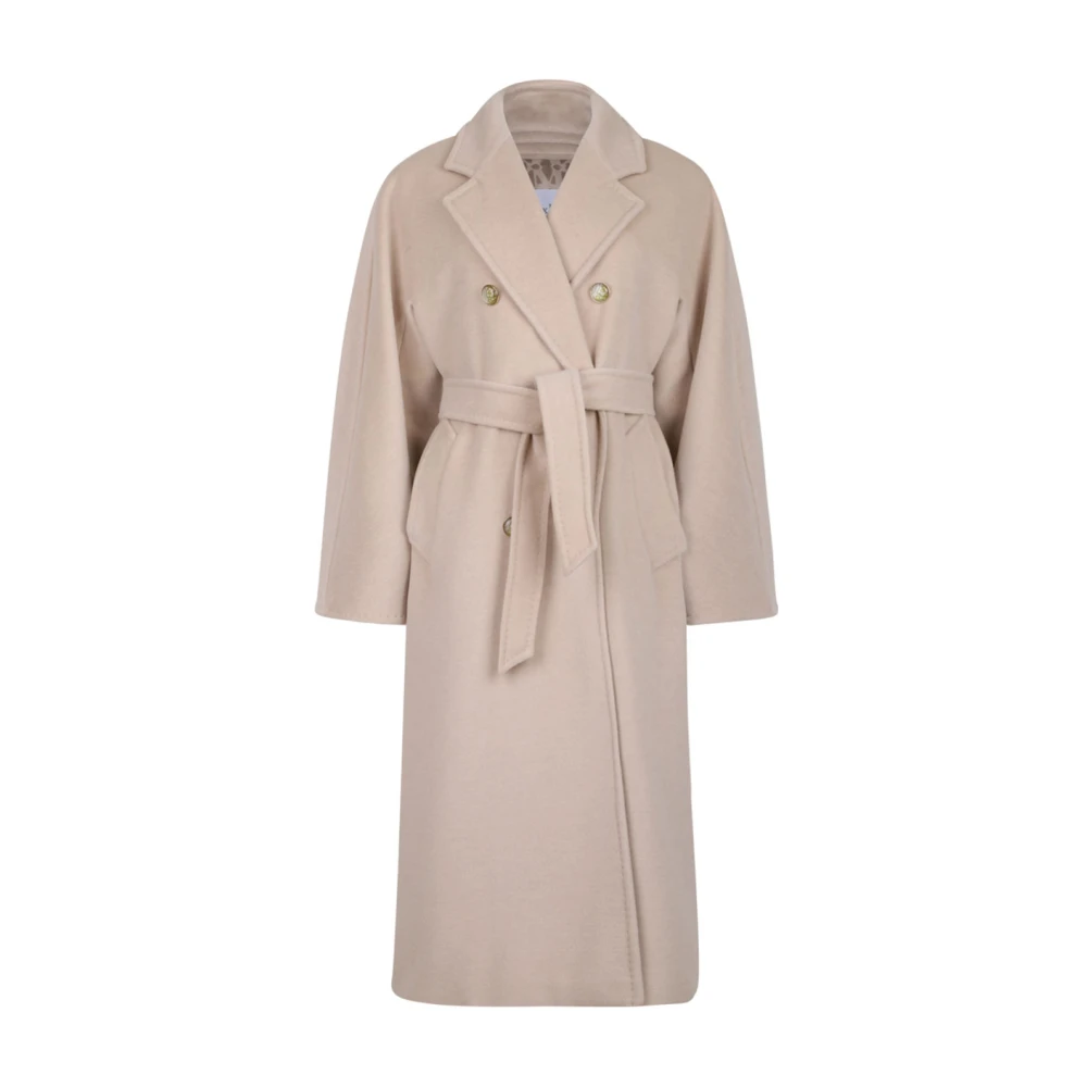 Max Mara Elegante Zandjassen Beige Dames