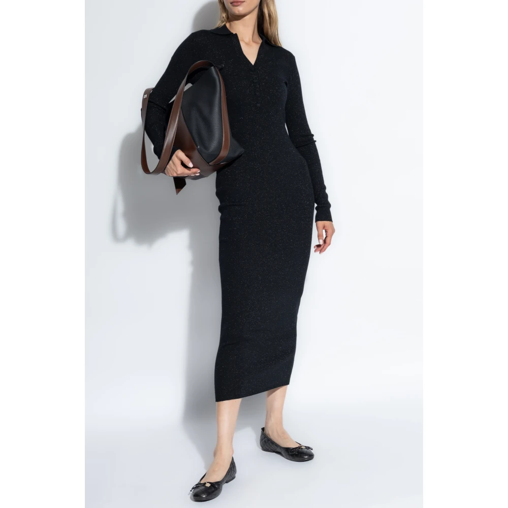 Max Mara Ribjurk Frais Black Dames