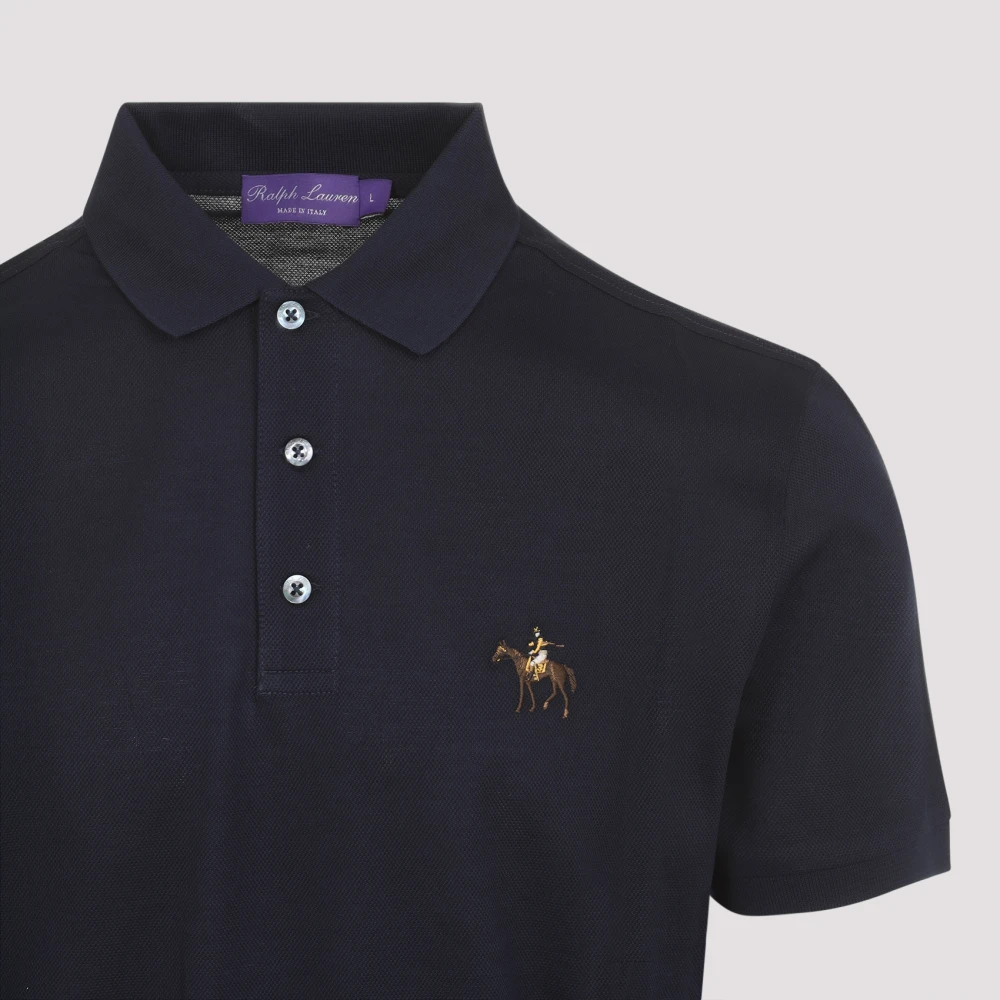 Ralph Lauren Classic Chairman Navy Polo Shirt Blue Heren