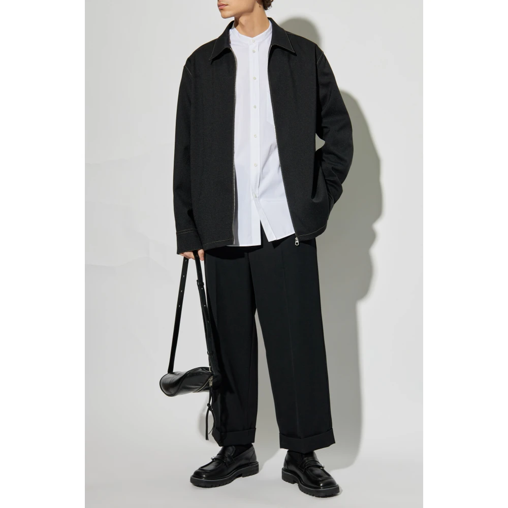 Jil Sander Overhemd met zak White Heren
