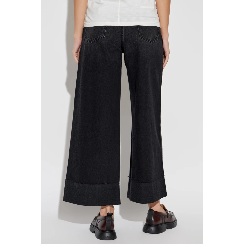 Rag & Bone High-Waisted Jeans Sofie Black Dames