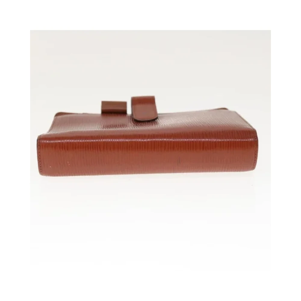 Louis Vuitton Vintage Pre-owned Leather home-office Brown Dames