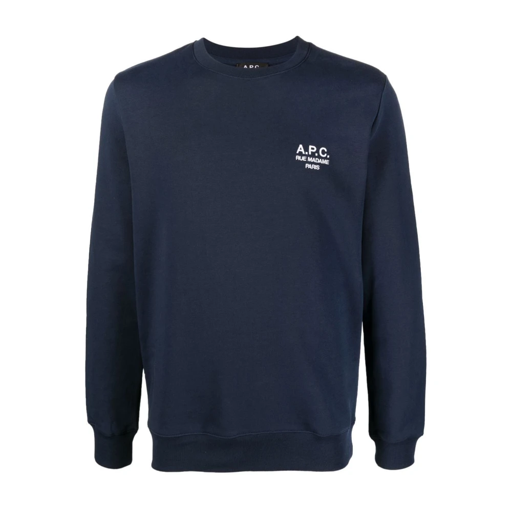 A.p.c. Sweatshirts Blue Heren