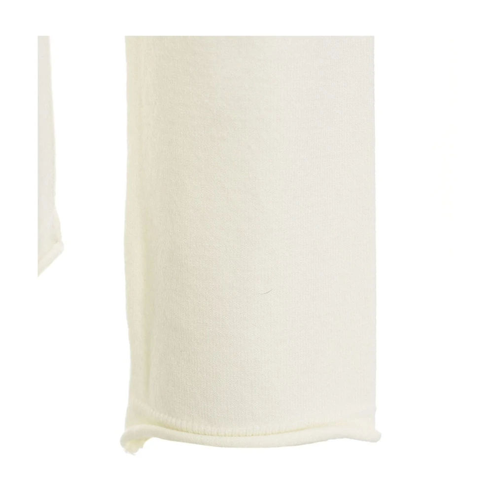 Akep Witte Gebreide Trui Aw24 Handwas Beige Dames