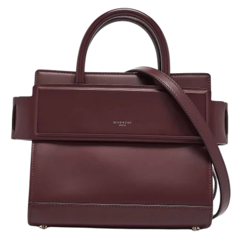 Givenchy Pre-owned Leather totes Red Dames