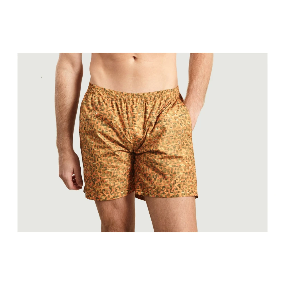 True Tribe Shorts Orange Heren