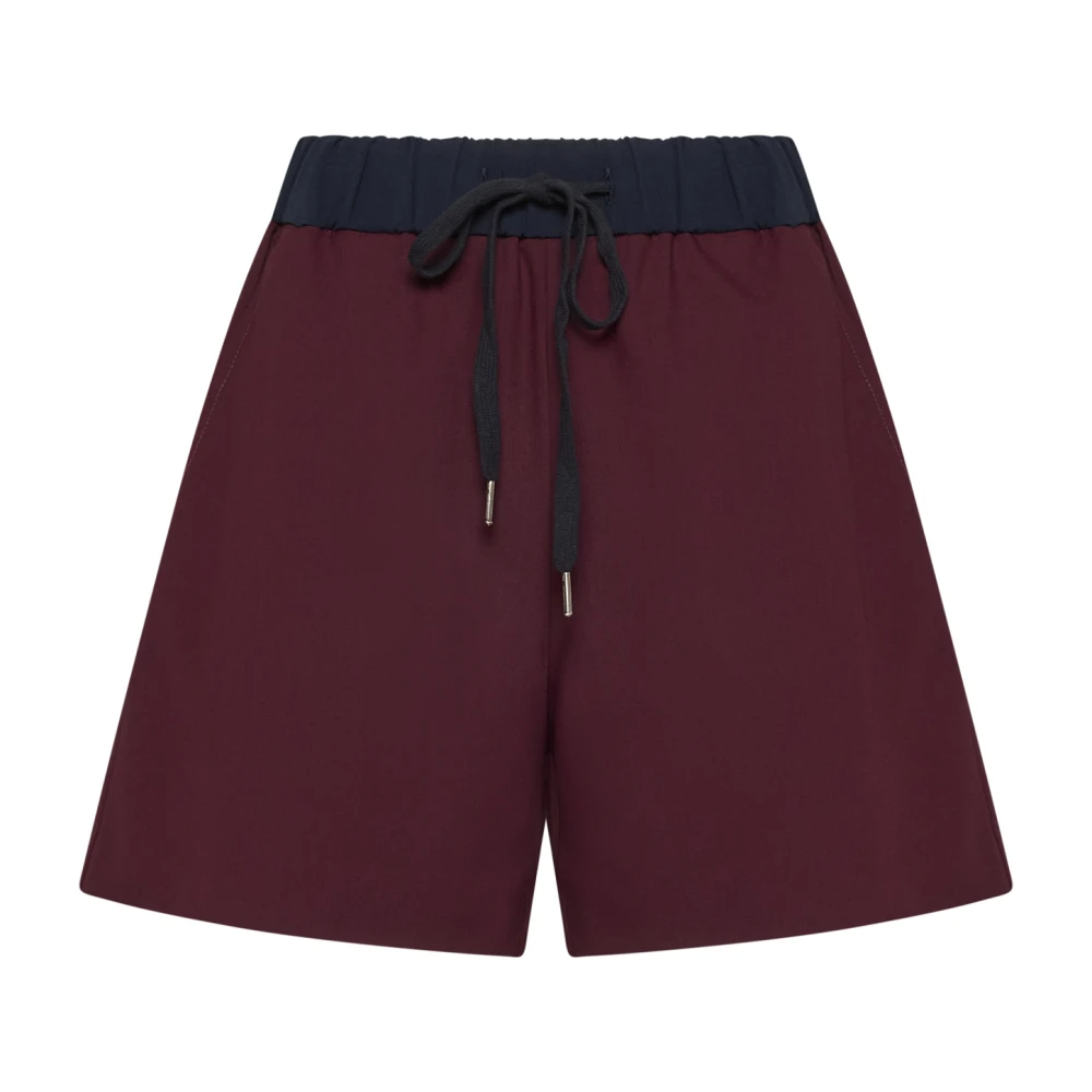 Blanca Vita Snygga Sommar Shorts Red, Dam