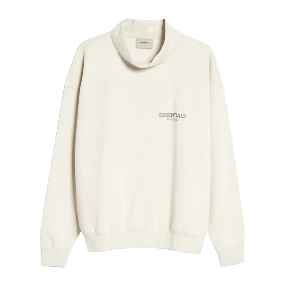 Fear Of God Beperkte oplage Mockneck Pullover Stone Beige Heren