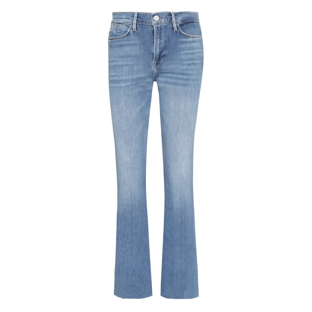 Frame Easy Flare Jeans met Contrast Stiksels Blue Dames