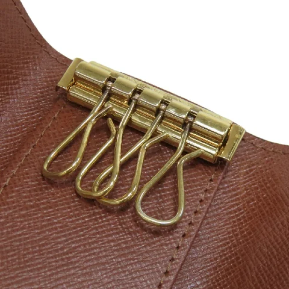 Louis Vuitton Vintage Pre-owned Canvas key-holders Brown Dames