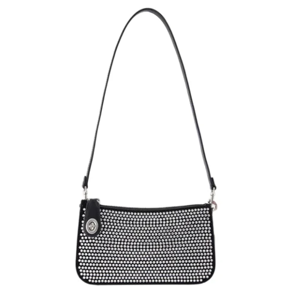 Coach Leather shoulder-bags Black Dames