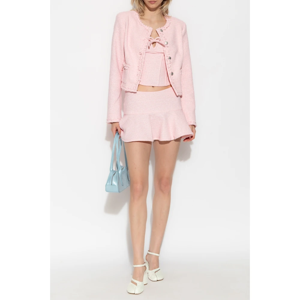 Misbhv Tweed jas Pink Dames