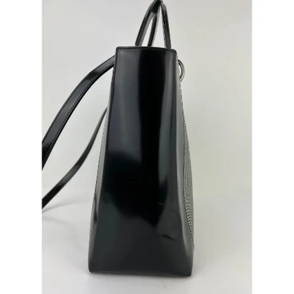 Dior Vintage Pre-owned Leather dior-bags Black Dames
