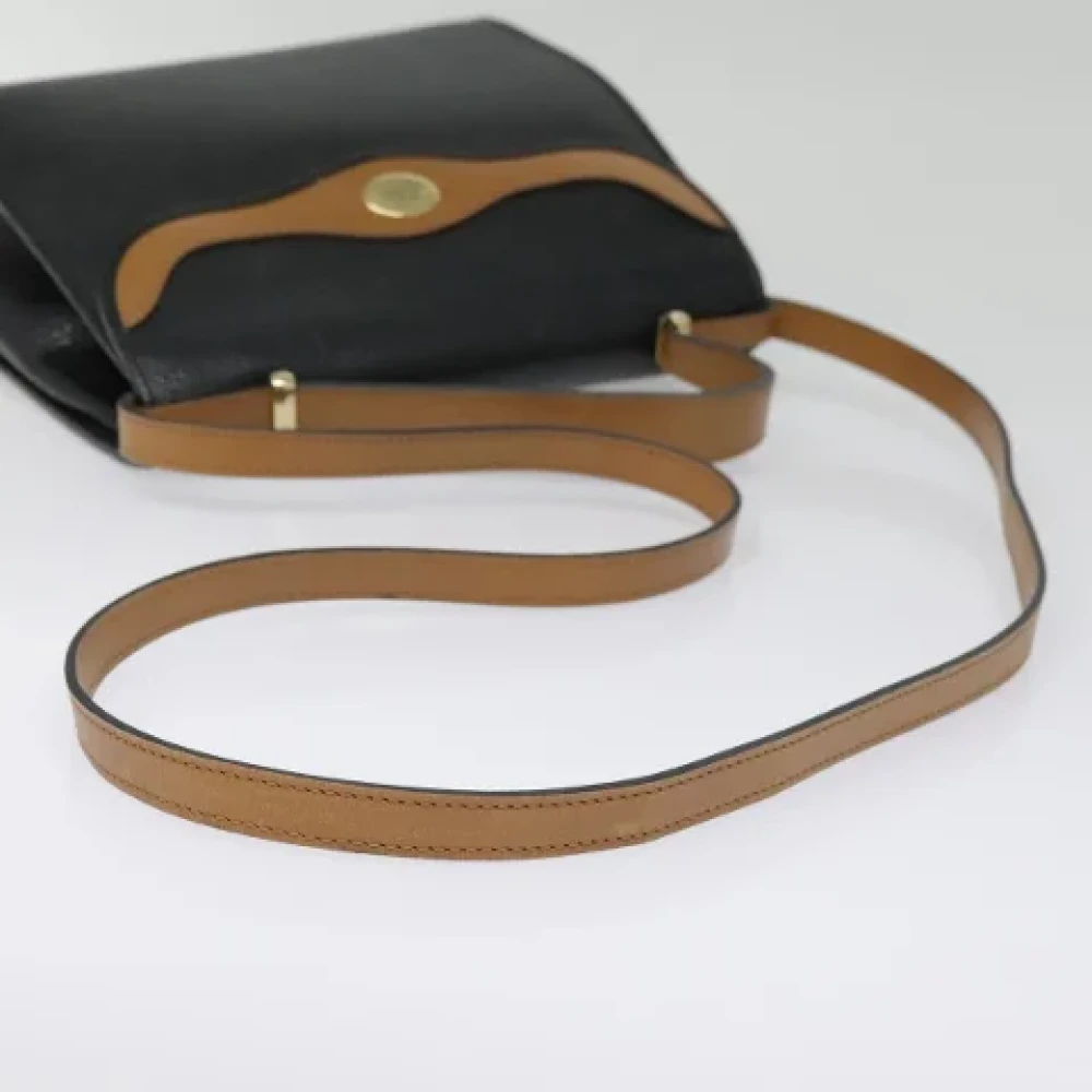 Dior Vintage Pre-owned Leather dior-bags Black Dames