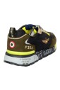 baskets-de-course-vert-noir-sc276