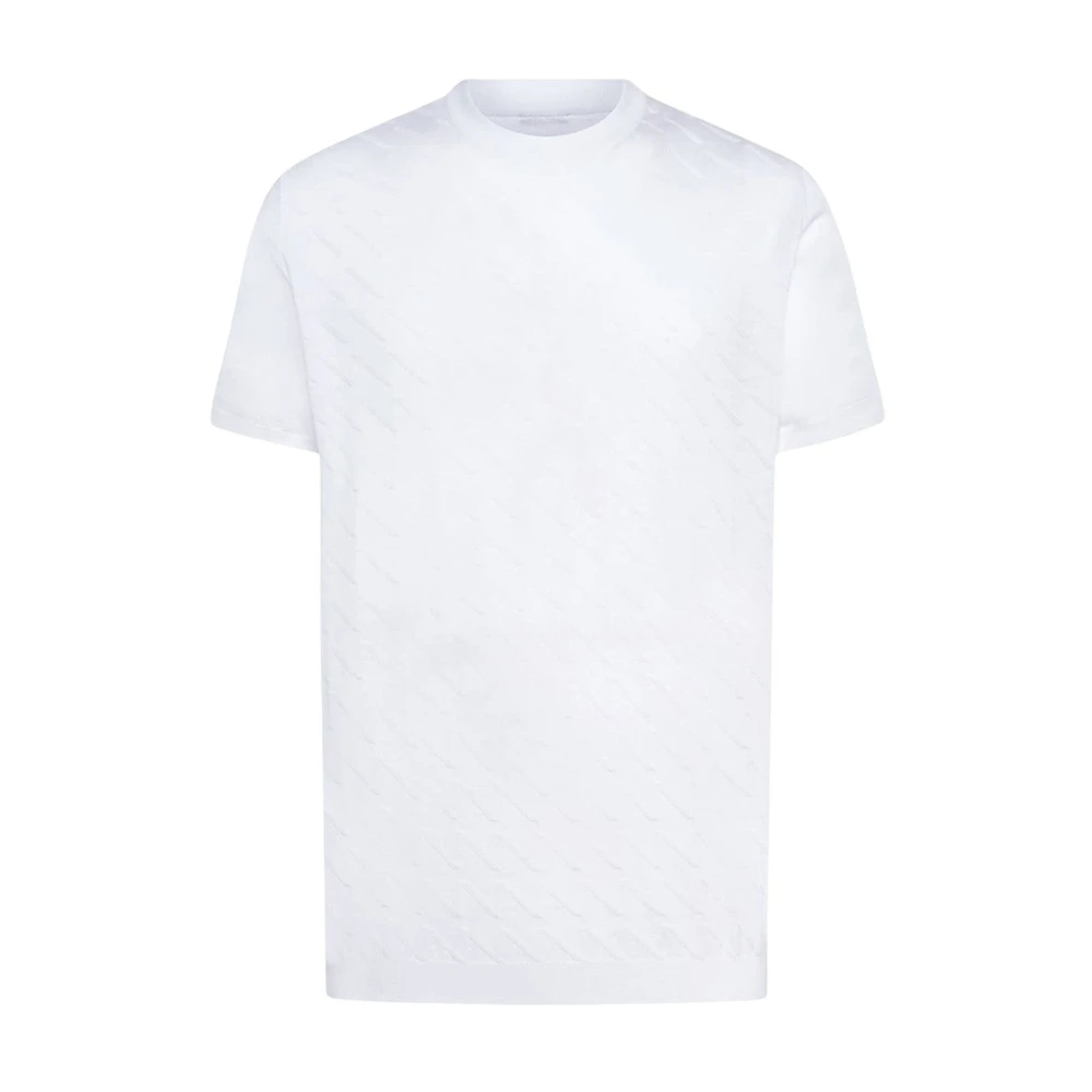 Kiton - Tops > T-Shirts - White - Kiton - Modalova