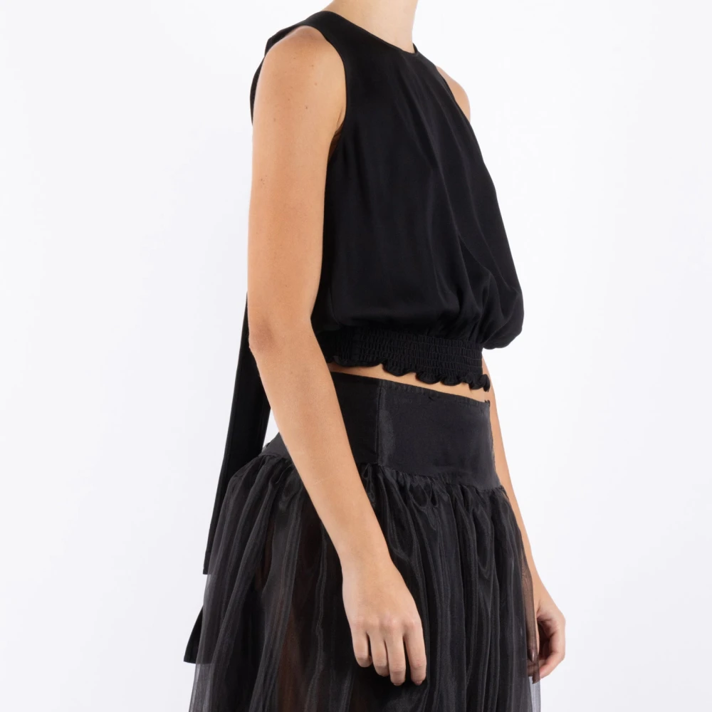 The Garment Elegante Zwarte Jurk Black Dames
