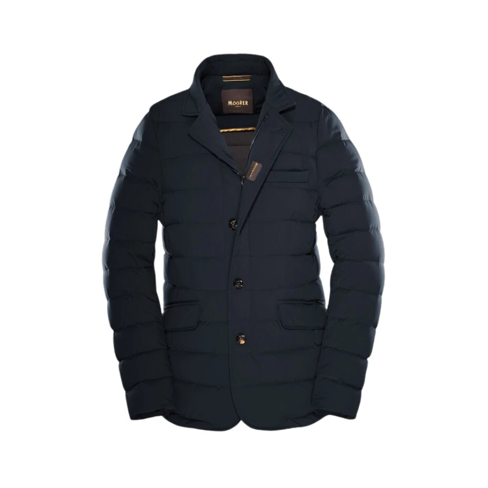 Moorer Men's Blue Denim Jacket