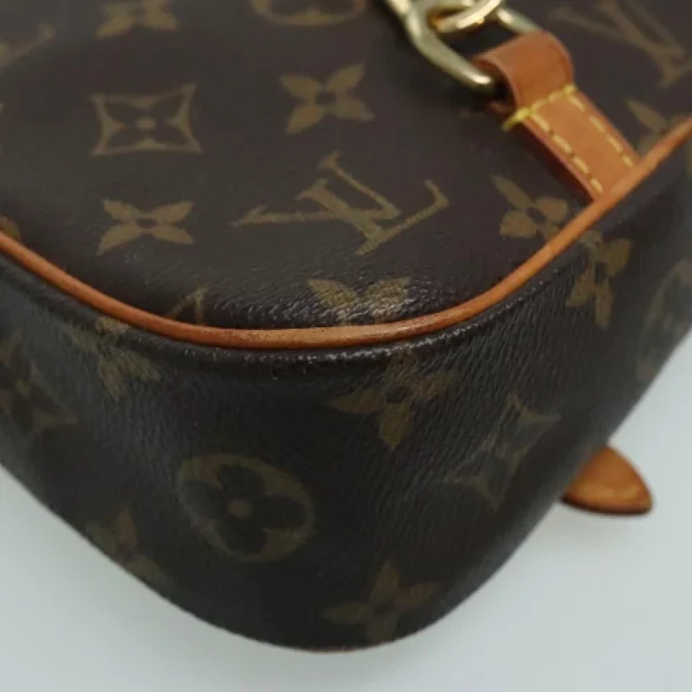 Louis Vuitton Vintage Pre-owned Canvas backpacks Brown Dames