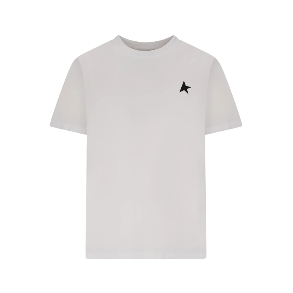 Golden Goose Women's White Star Collection T-Shirt - T-Shirts - L - Tops