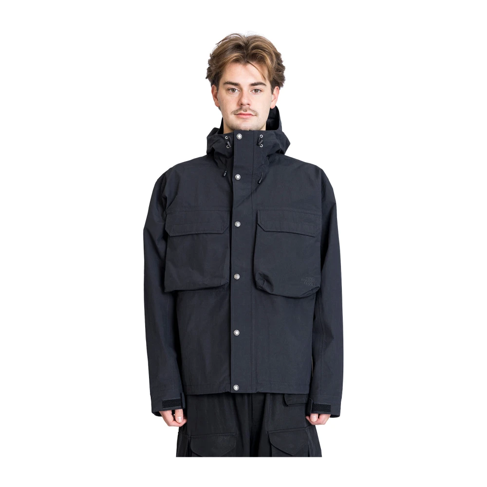The North Face Zwarte Cargo Regenjas Black Heren