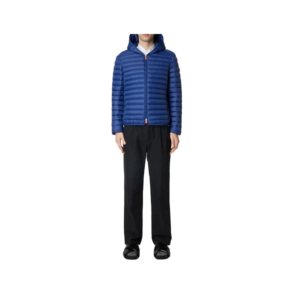 Save The Duck Blauwe Trendy Heren Winterjas Blue Heren