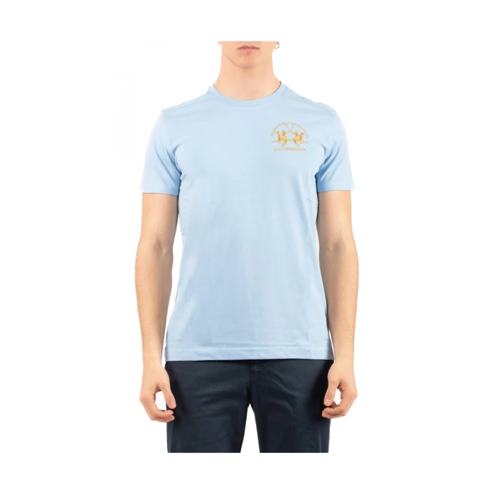 La Martina Men's Blue T-Shirts, 2XL, Stylish Tee Shirt Collection
