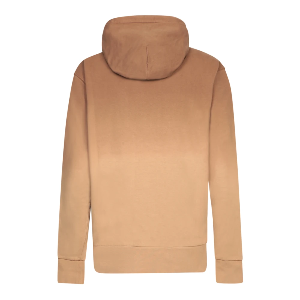 JW Anderson Bruine Hoodie met Kangoeroezak Brown Heren