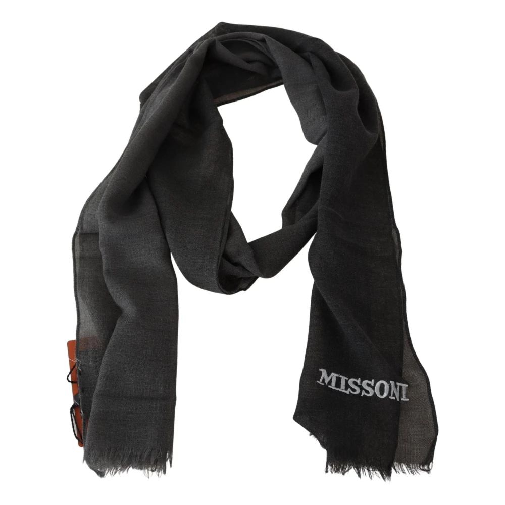 Missoni Women's Black Winter Scarves, One Size, Neck Wrap Scarf