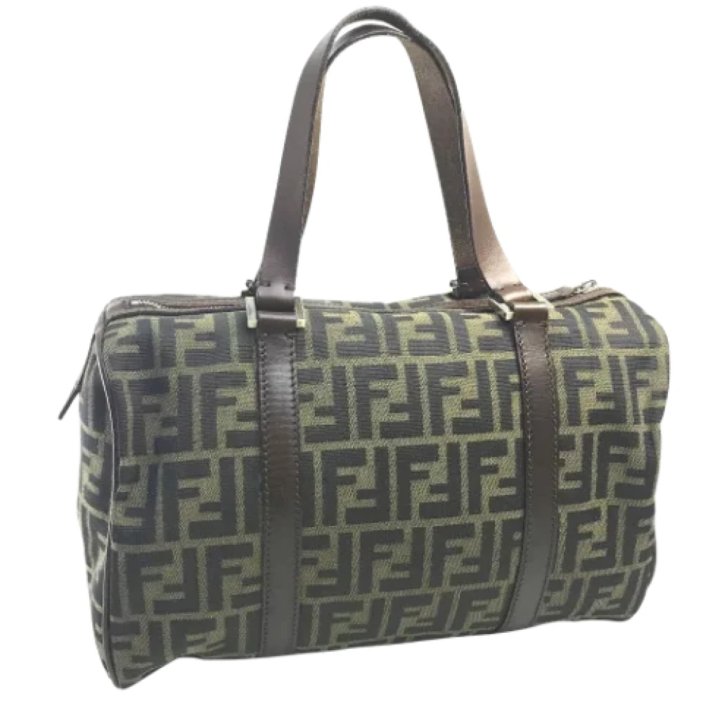 Fendi Vintage Pre-owned Fabric fendi-bags Brown Dames