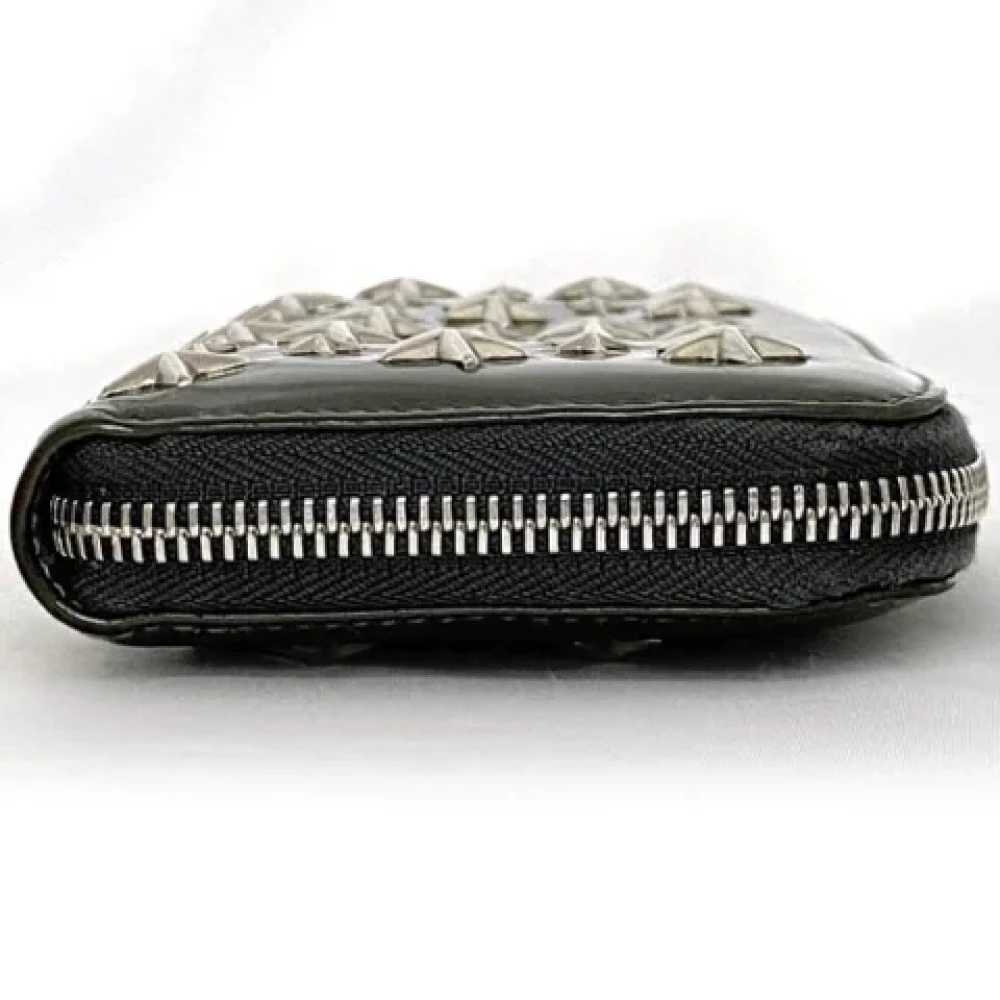 Jimmy Choo Pre-owned Leather wallets Black Dames
