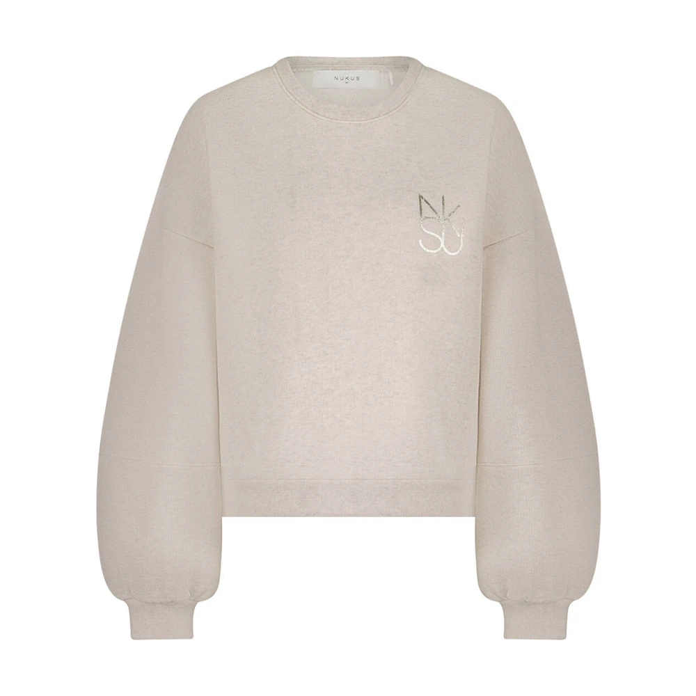 Nukus Amadora Sweater Beige Dames