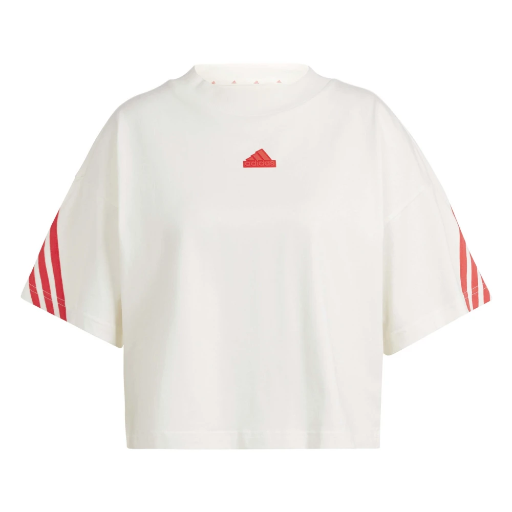 Adidas Toekomstige iconen 3-Stripes Tee T-shirt White Dames