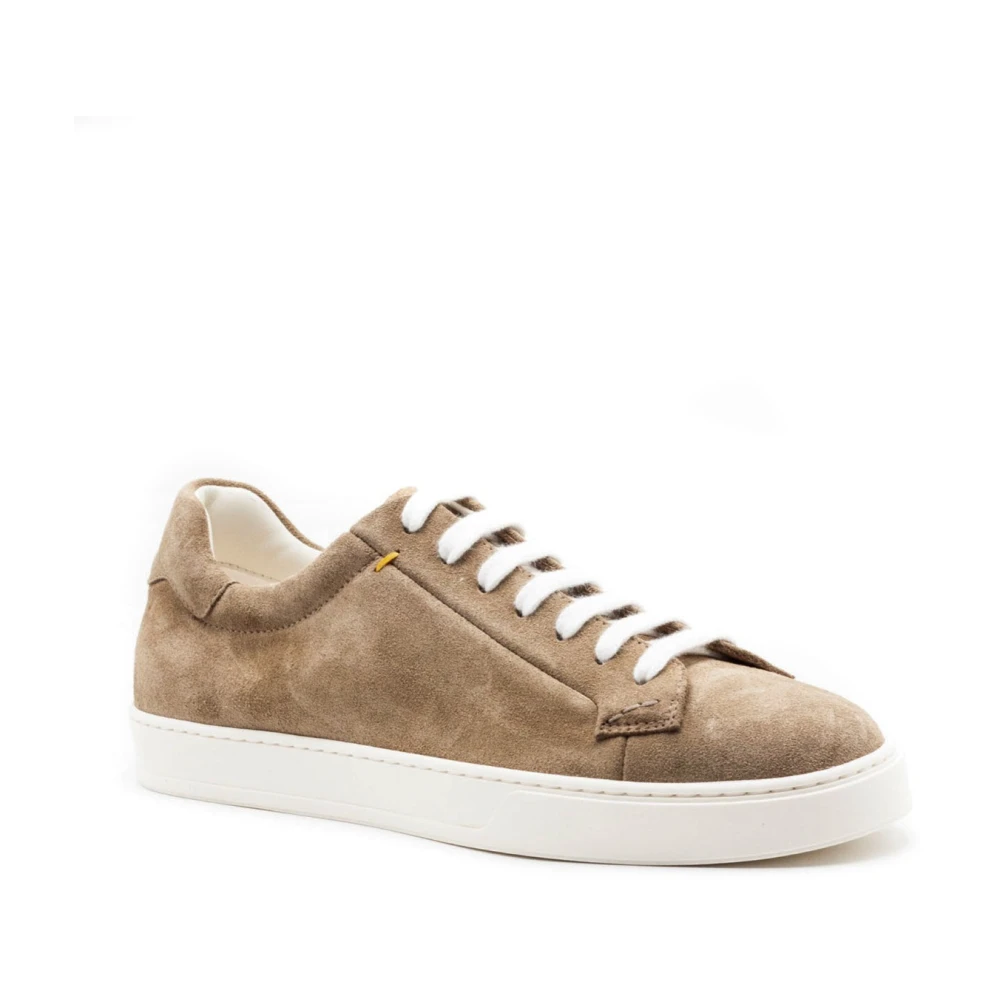 Doucal’s Sneakers Camoscio Heren Schoenen Beige