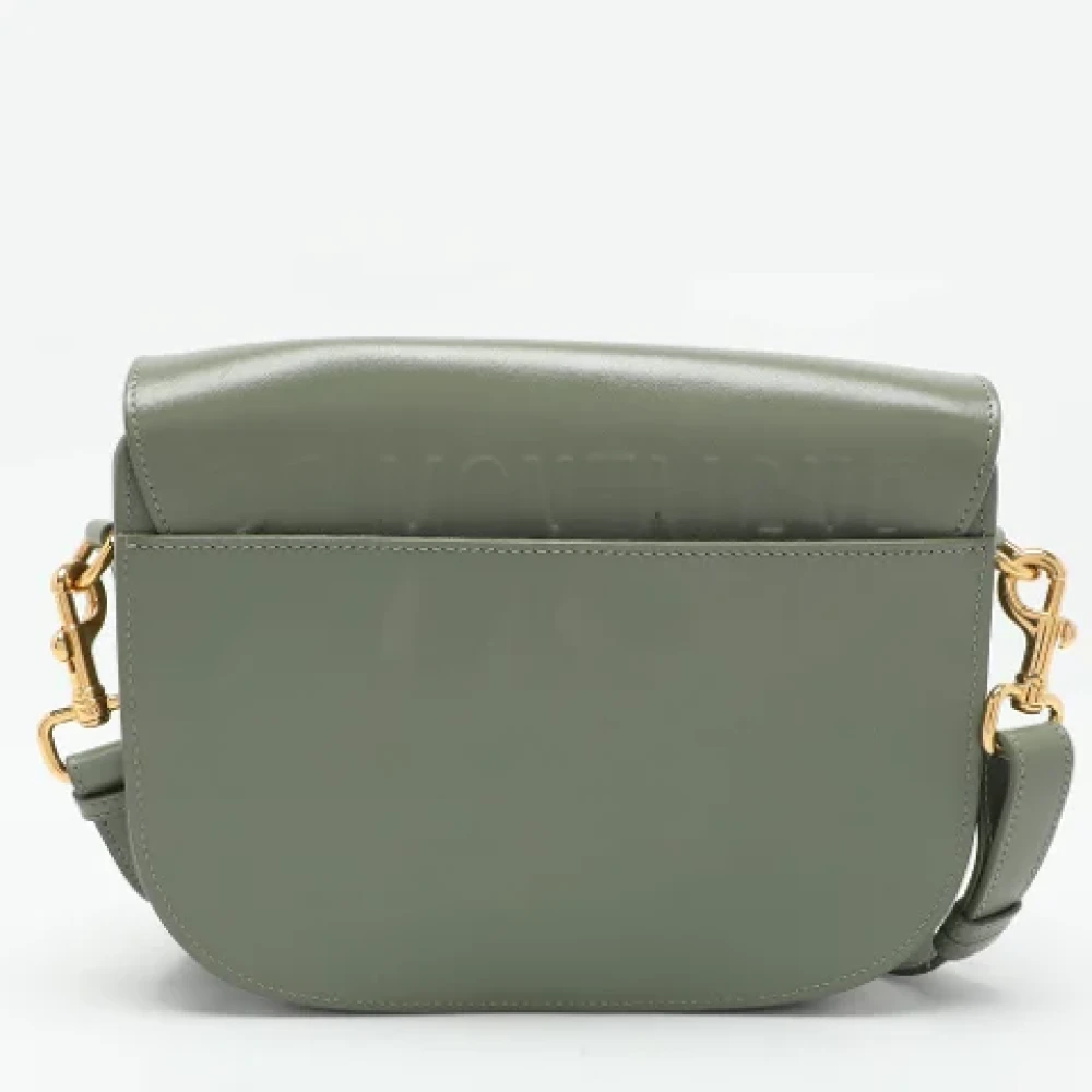 Dior Vintage Pre-owned Leather dior-bags Green Dames