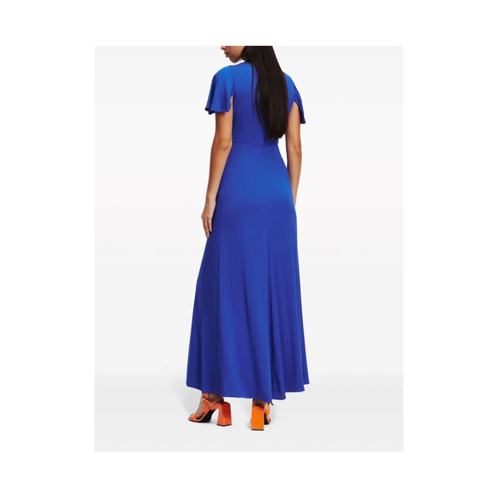 Karl Lagerfeld Maxi Dresses Blue Dames