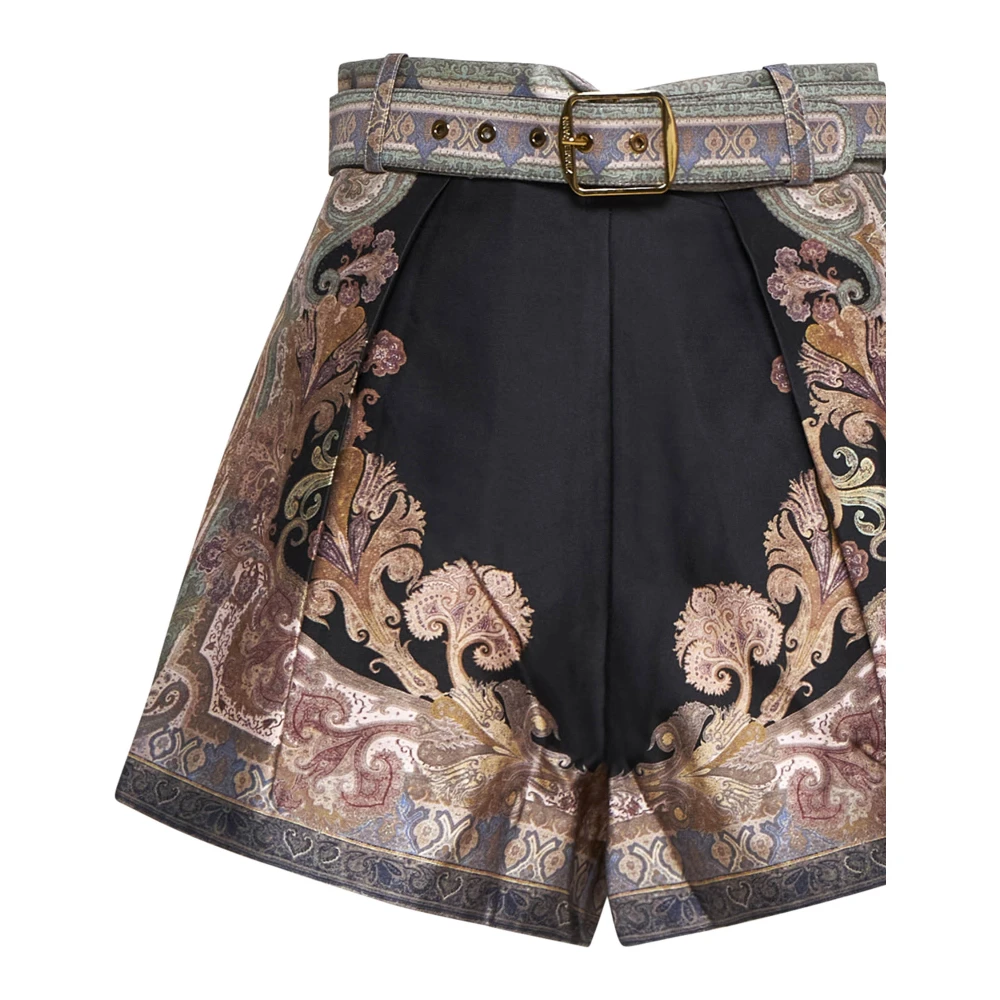 Zimmermann Stijlvolle Shorts voor Vrouwen Black Dames