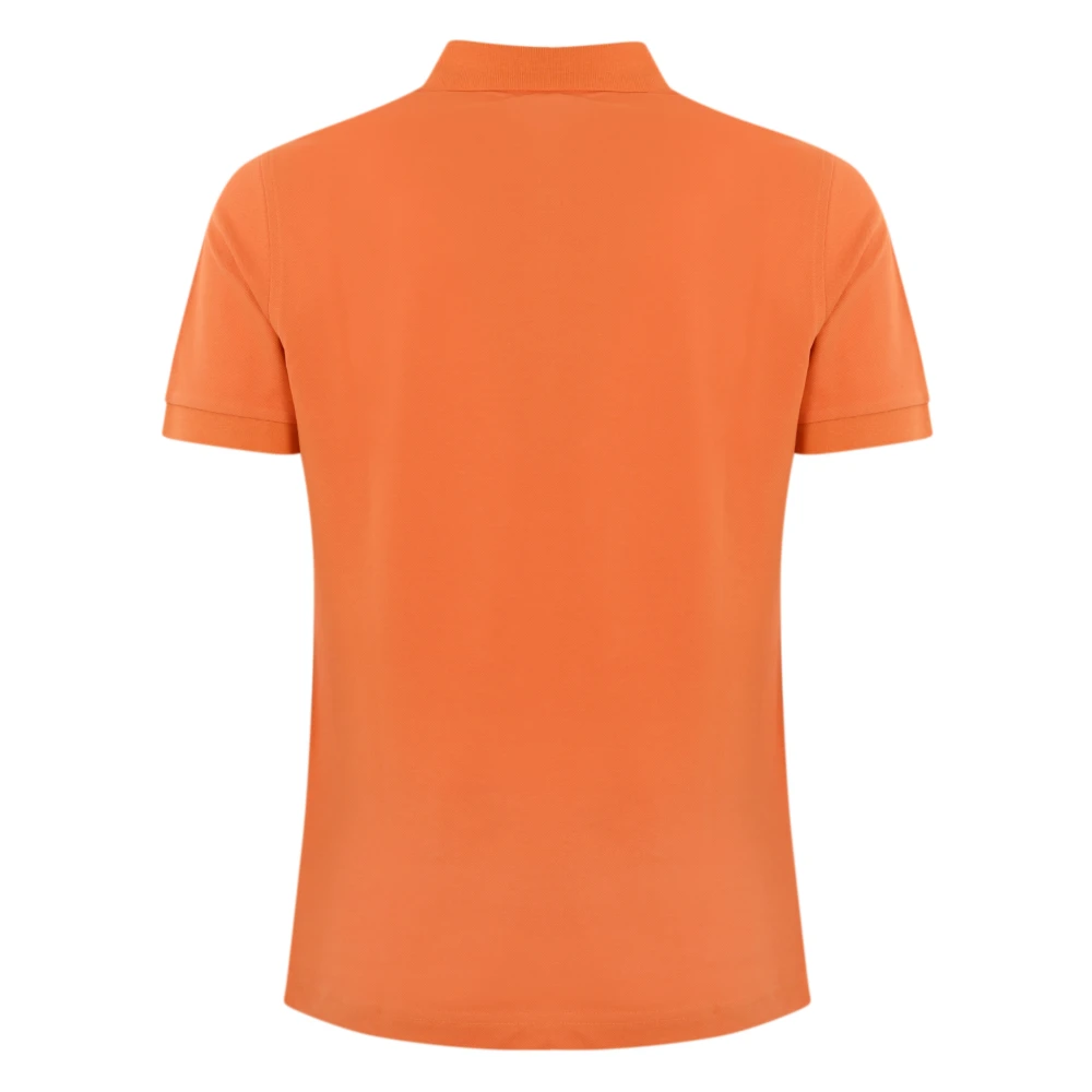 Fay Polo Shirts Orange Heren