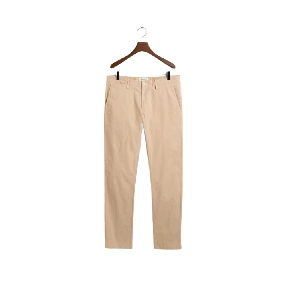 Gant - Trousers > Chinos - Beige - Gant - Modalova