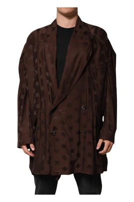 Brun Logo Monogram Kappa Jacka